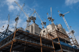 belanja bahan bangunan proyek besar